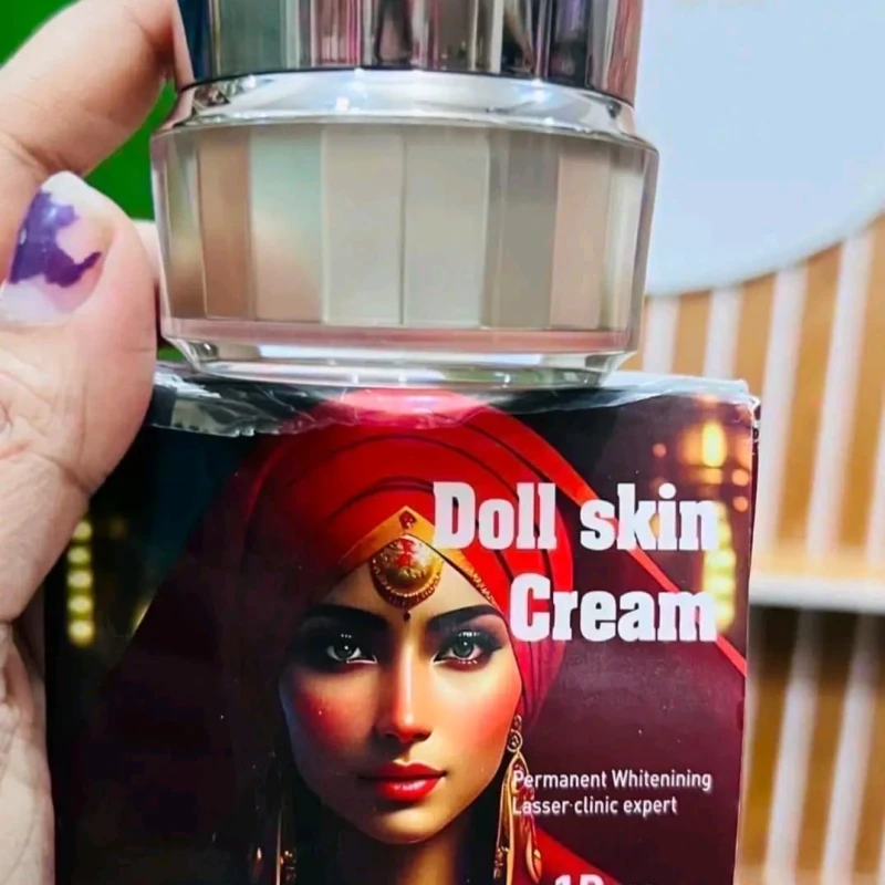 Doll skin cream